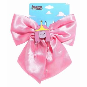 NEW Cartoon Network Adventure Time Princess Bubblegum Satin Bow Hair Clip